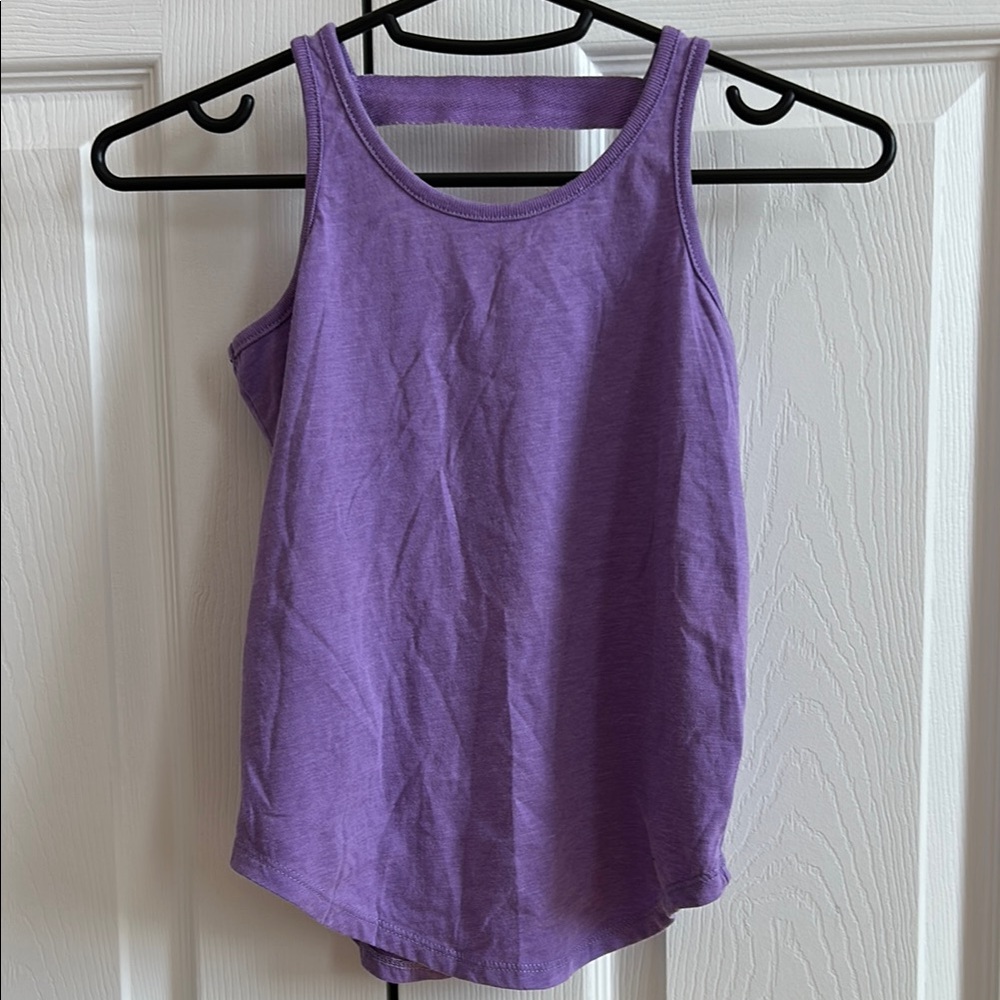 NWOT, Chaser, Girls, Tank Top with back cut-out and shirttail hem